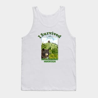 I Survived Huckleberry Mountain, Montana Tank Top